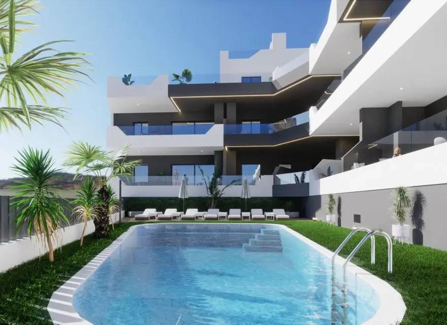 Apartamenty i Penthouse'y z Solarium i Basenem w Spokojnej Okolicy Benijófar — Benijófar, Hiszpania (zdjęcie 2 z 15)