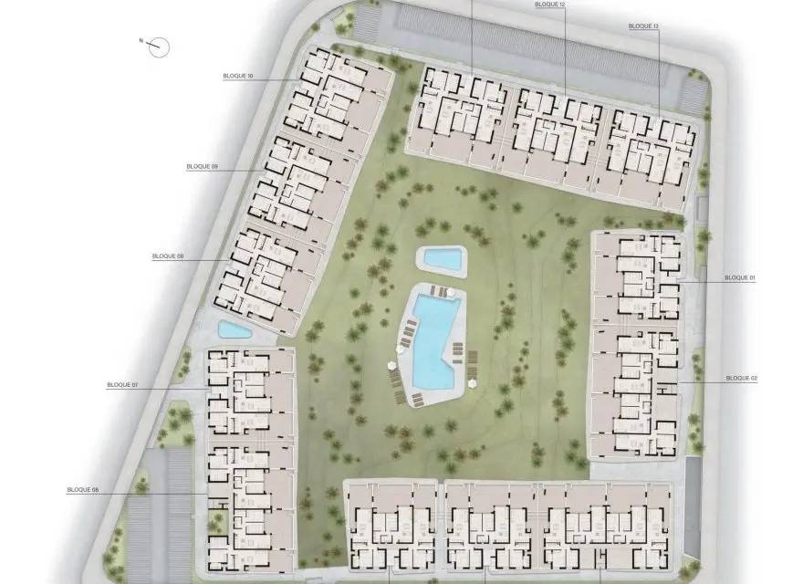 Bungalowy i Wille w Otoczeniu Natury w Lo Marabú, Ciudad Quesada — Ciudad Quesada, Hiszpania (zdjęcie 9 z 15)