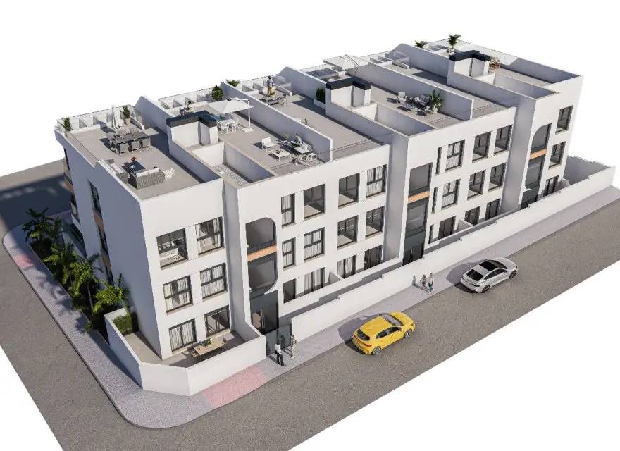 Apartamenty i Penthouse'y z Trzema Sypialniami w Spokojnym Benijófar — Benijófar, Hiszpania