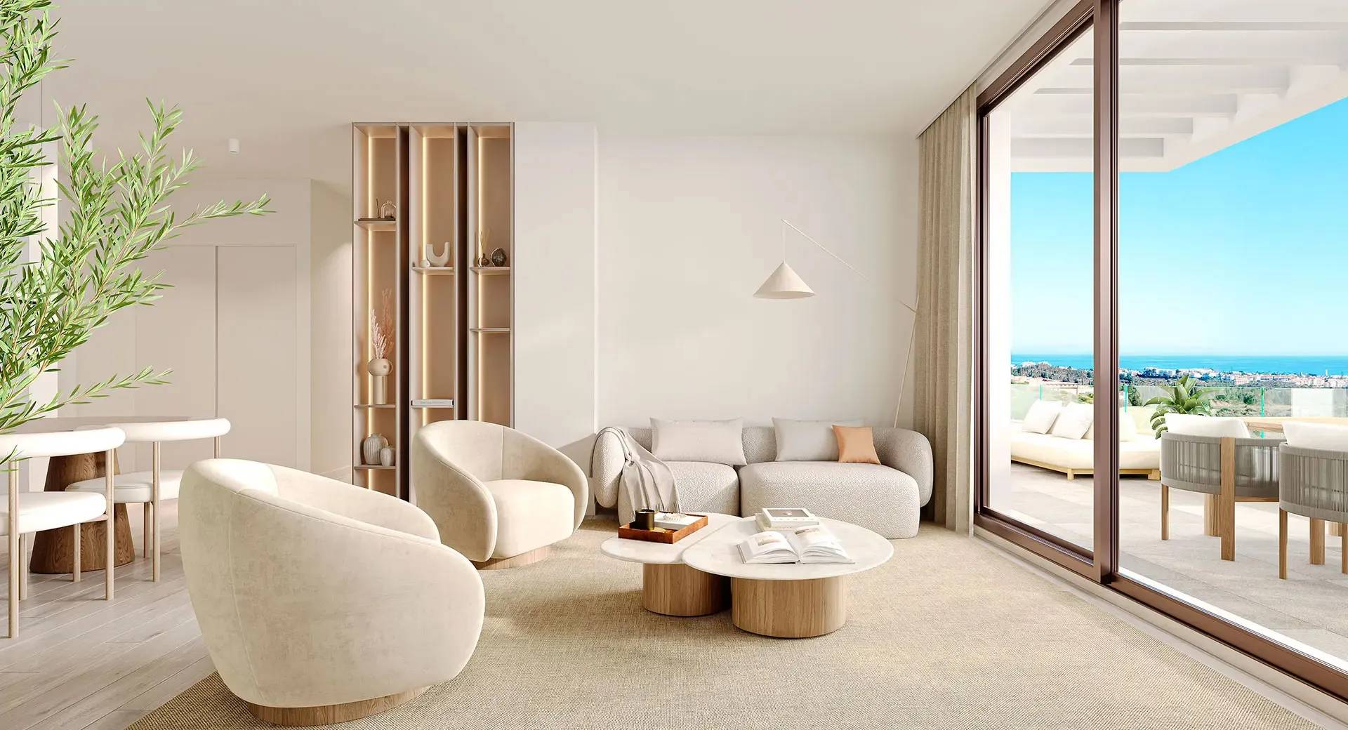 Apartamenty  w Mijas.  Harmonijne życie na Costa del Sol — Mijas, Hiszpania (zdjęcie 4 z 9)