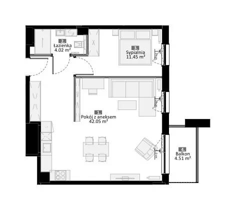 Luksusowe apartamenty w Resorcie   — Gdańsk, Polska (zdjęcie 6 z 8)