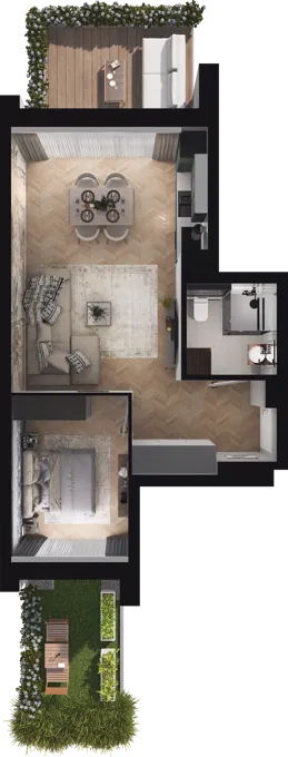 Luksusowy apartament na parterze  — Gdańsk, Polska (zdjęcie 3 z 3)