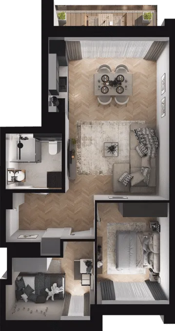 Luksusowy apartament na pierwszym piętrze  — Gdańsk, Polska (zdjęcie 3 z 3)