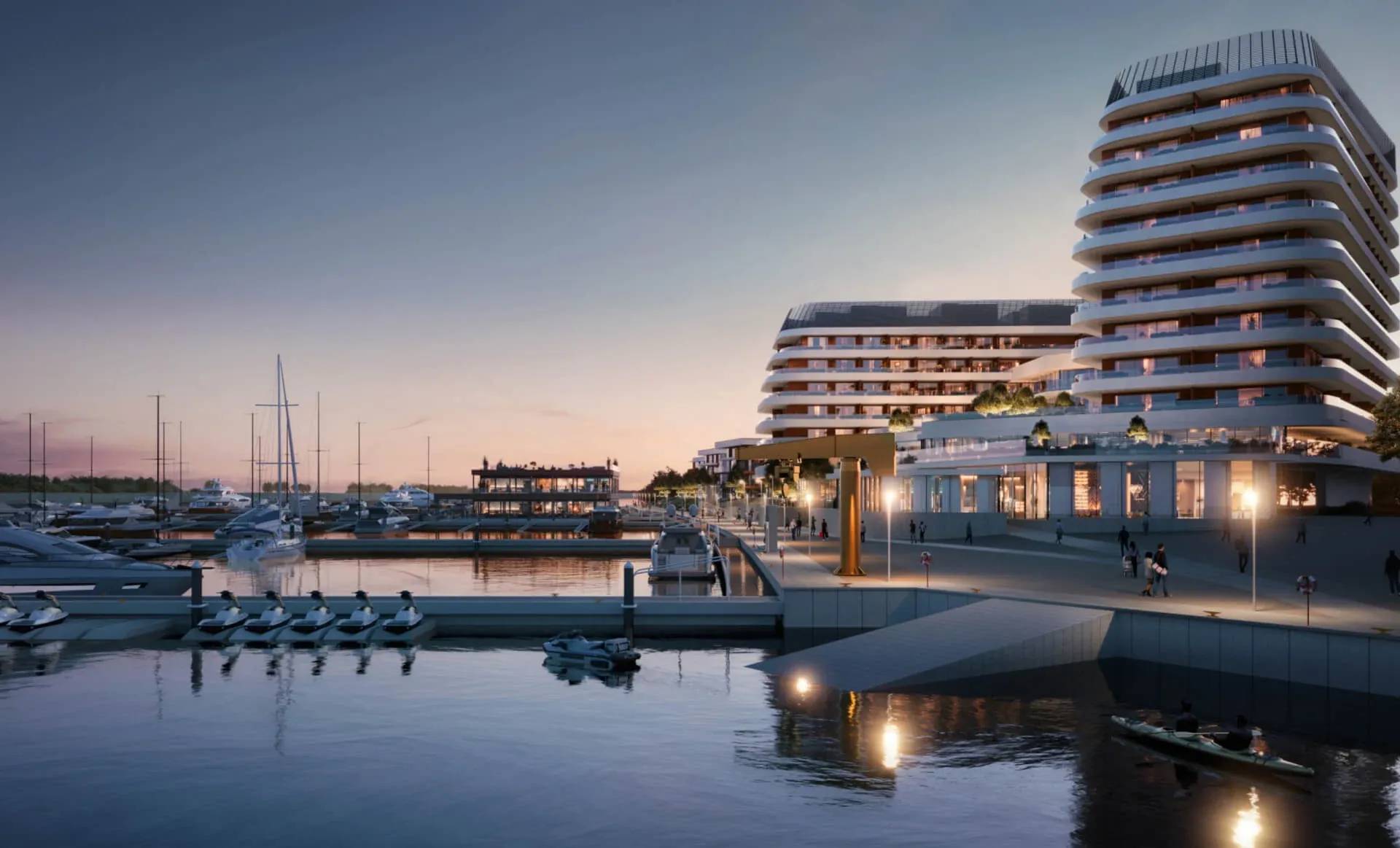 Luksusowe apartamenty Yacht Resort — Gdańsk, Polska