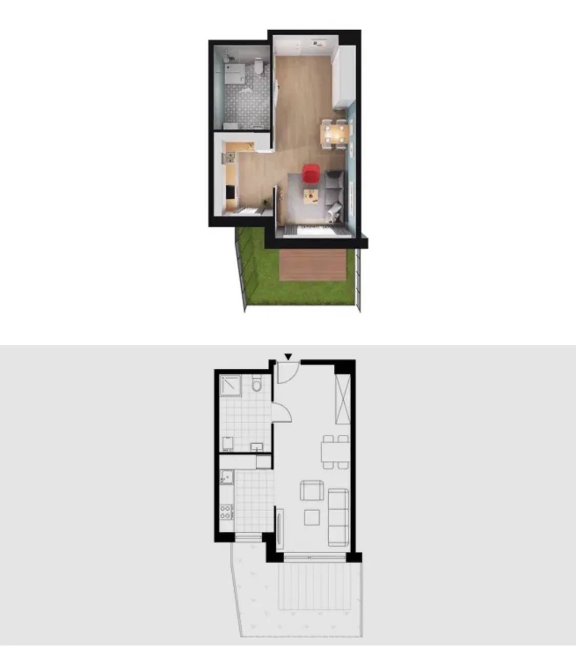 Apartament z ogródkiem w Gdańsku Oliwie  — Gdańsk, Polska (zdjęcie 9 z 10)