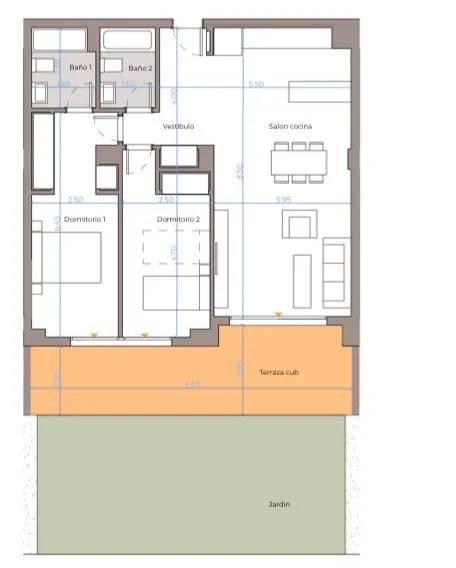 Apartament idealny na wynajem blisko morza  — La Cala de Mijas, Hiszpania (zdjęcie 9 z 10)