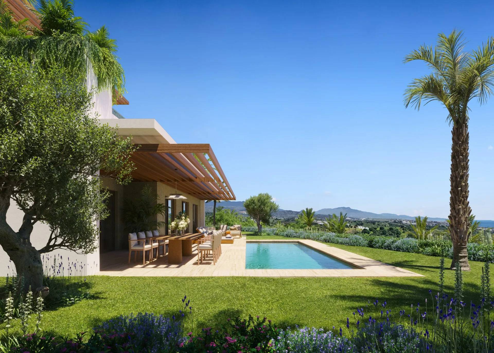  Luksusowy penthouse z pięknym widokiem w Finca Cortesin — Casares, Hiszpania (zdjęcie 8 z 15)