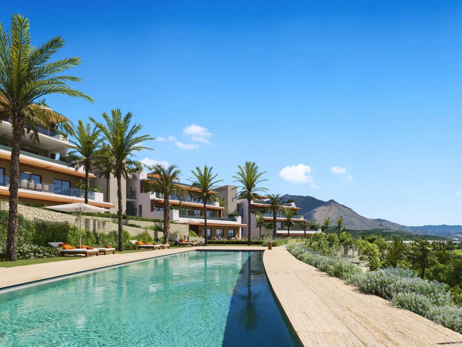  Luksusowy penthouse z pięknym widokiem w Finca Cortesin — Casares, Hiszpania (zdjęcie 10 z 15)