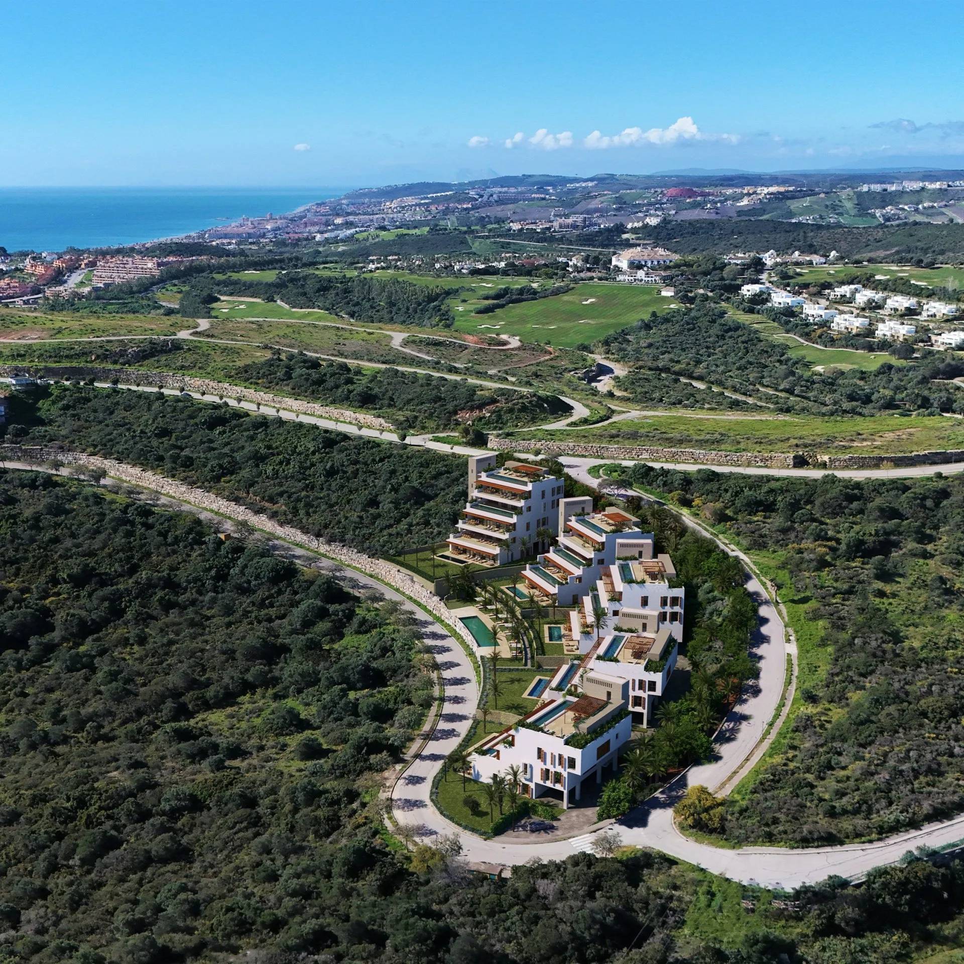  Luksusowy penthouse z pięknym widokiem w Finca Cortesin — Casares, Hiszpania (zdjęcie 11 z 15)