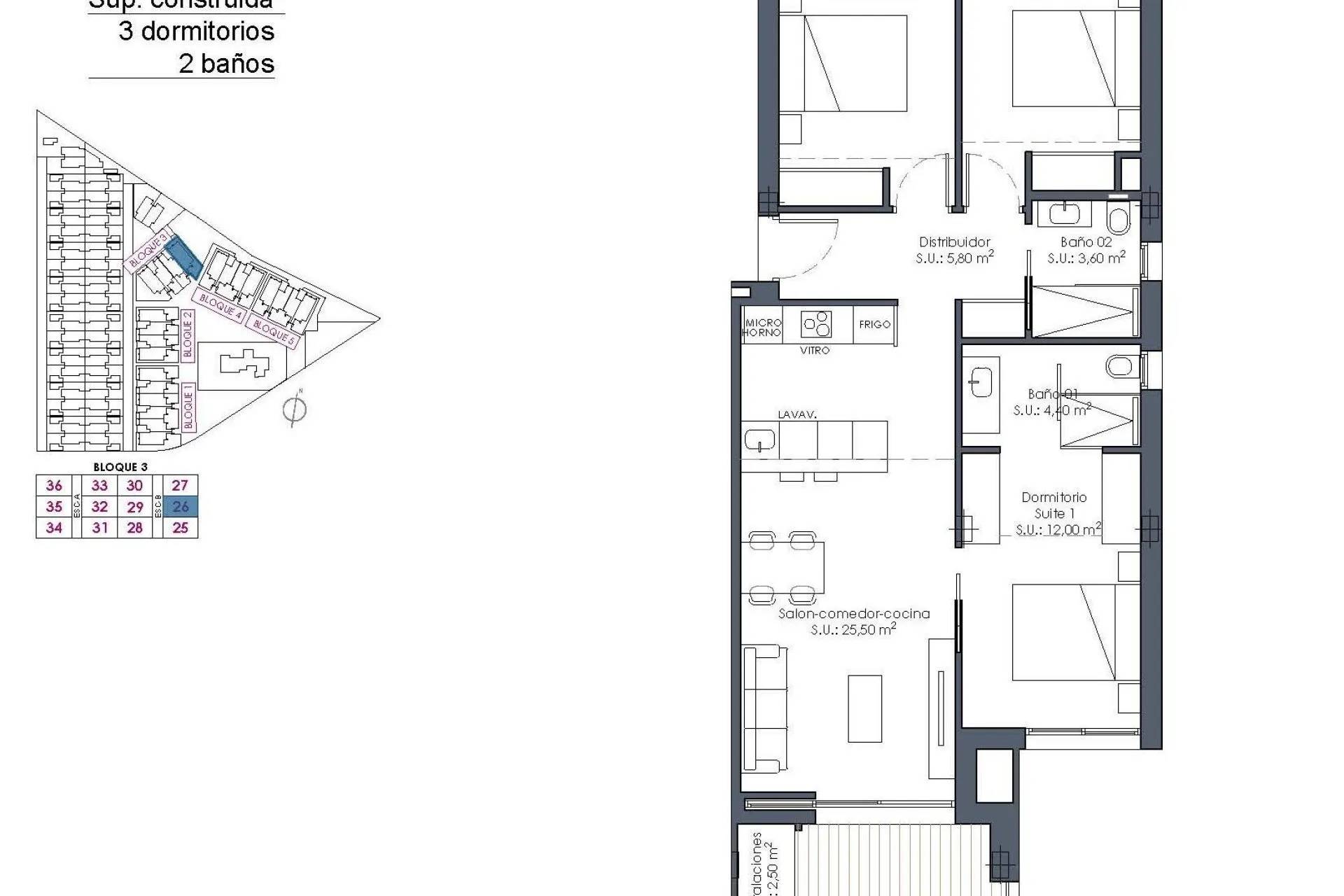Apartamenty 300 metrów od plaży  — Los Alcazares, Murcia, Hiszpania (zdjęcie 28 z 34)