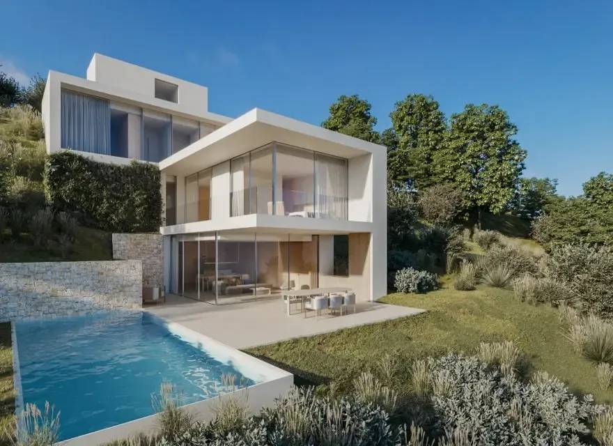 Luksusowa Willa z Windą i Widokiem od Morairy po Peñón de Ifach — Benissa, Hiszpania