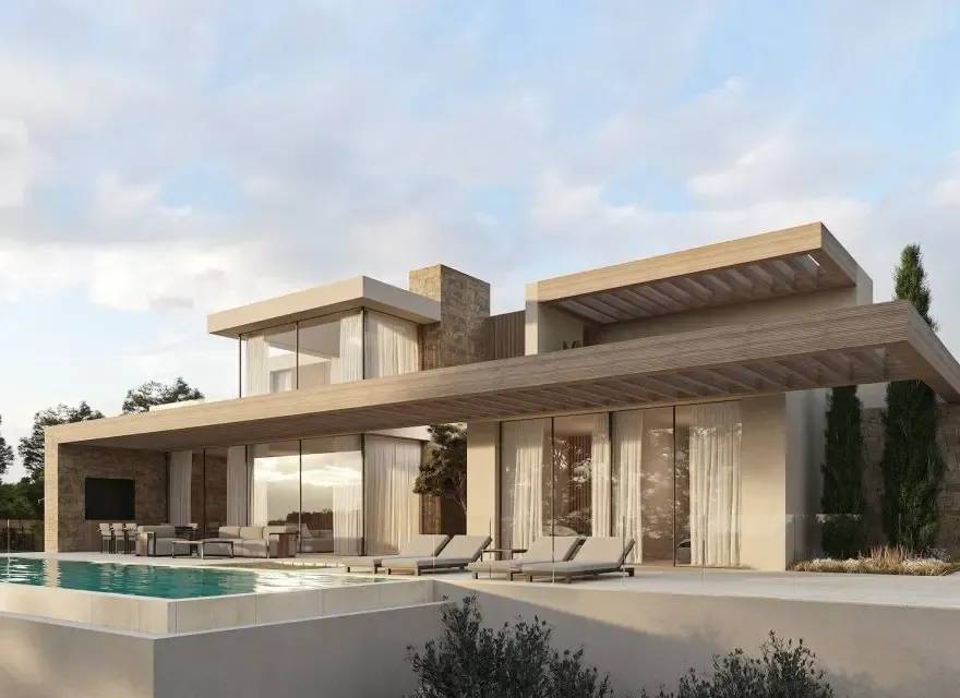 Nowoczesna Willa Architekta Kilka Kroków od Plaży La Fustera — Benissa, Hiszpania